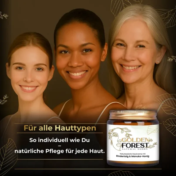 Beef Tallow-Manuka, 118 ml Golden Forest Naturals Rindertalg-Creme mit Manuka Honig & Lavendelöl- Traditionelle Hautpflege ohne Silikone - Image 4